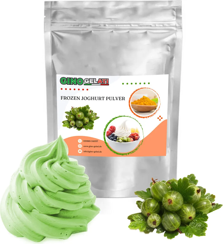 Yaourt glacé poudre 10 kg Groseille - Texture parfaite sans grumeaux