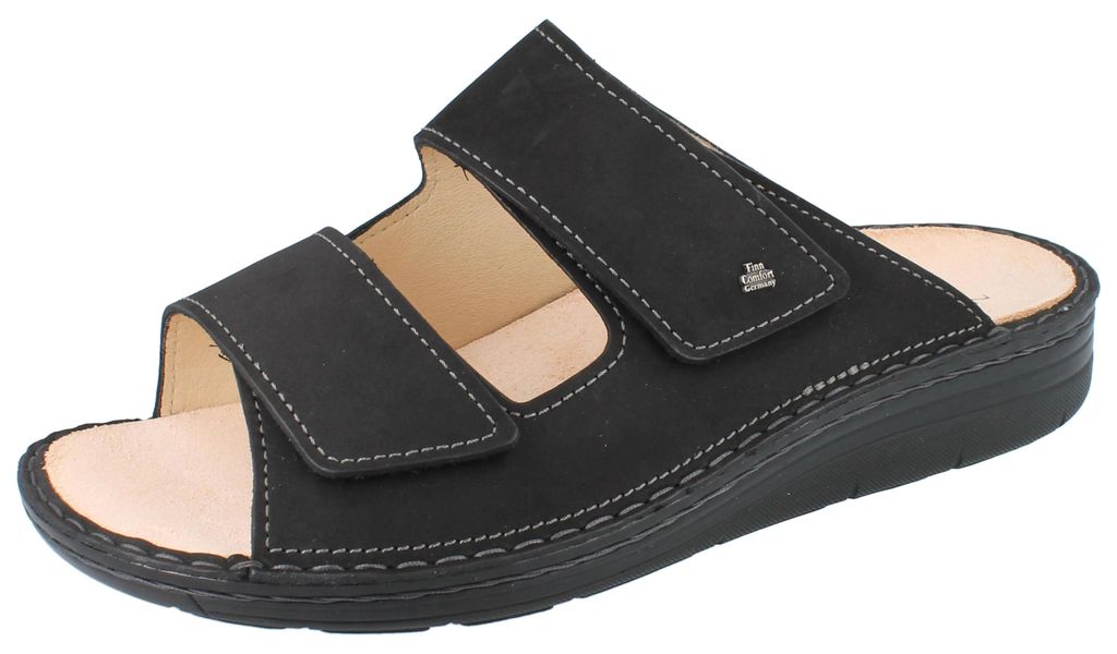 Finn Comfort Paterna (zwart) - Heren sandalen/slippers, Productafbeelding 