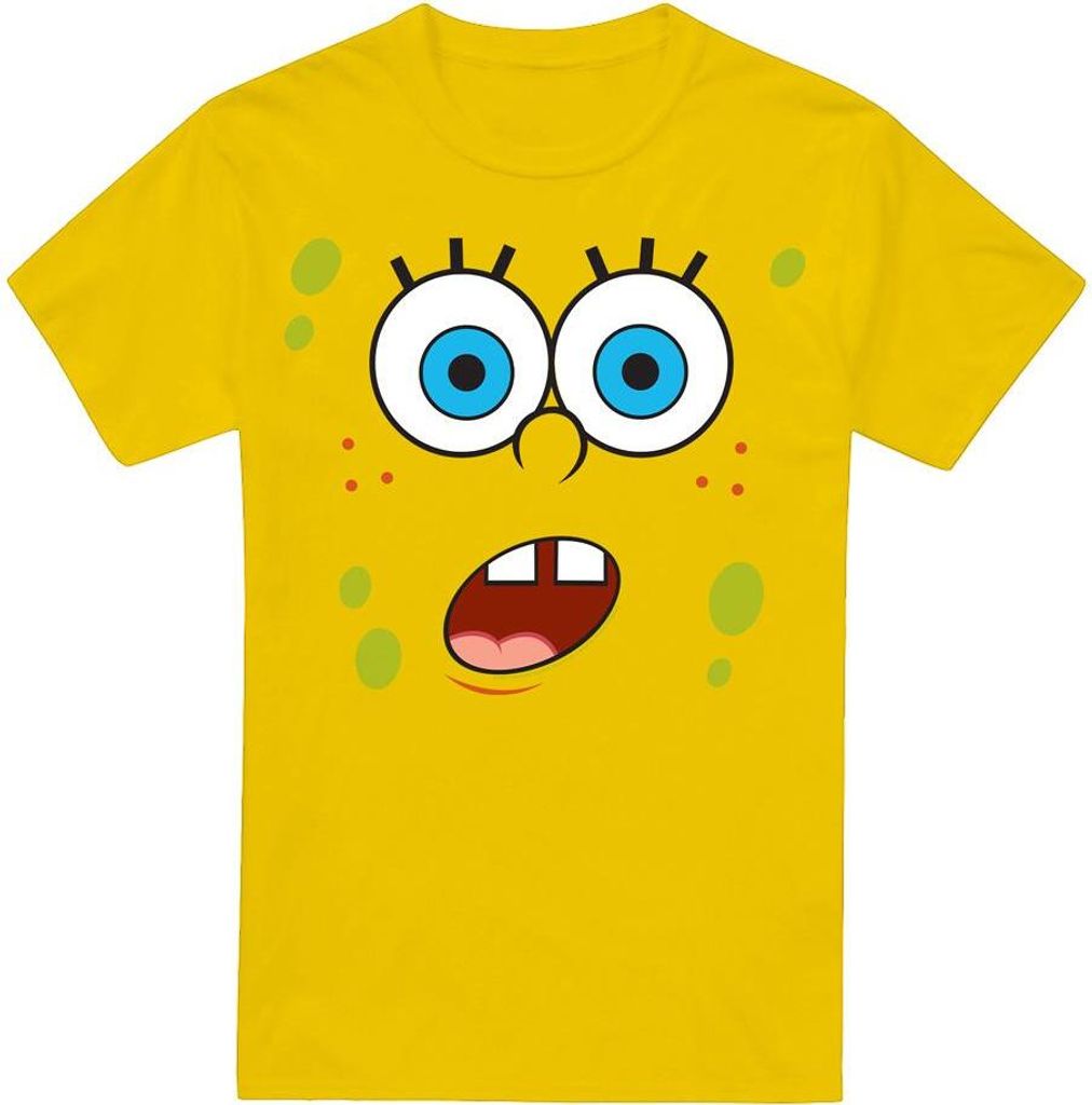 SpongeBob SquarePants - "Surprise" T-Shirt für Herren TV6528 (M) (Gelb)