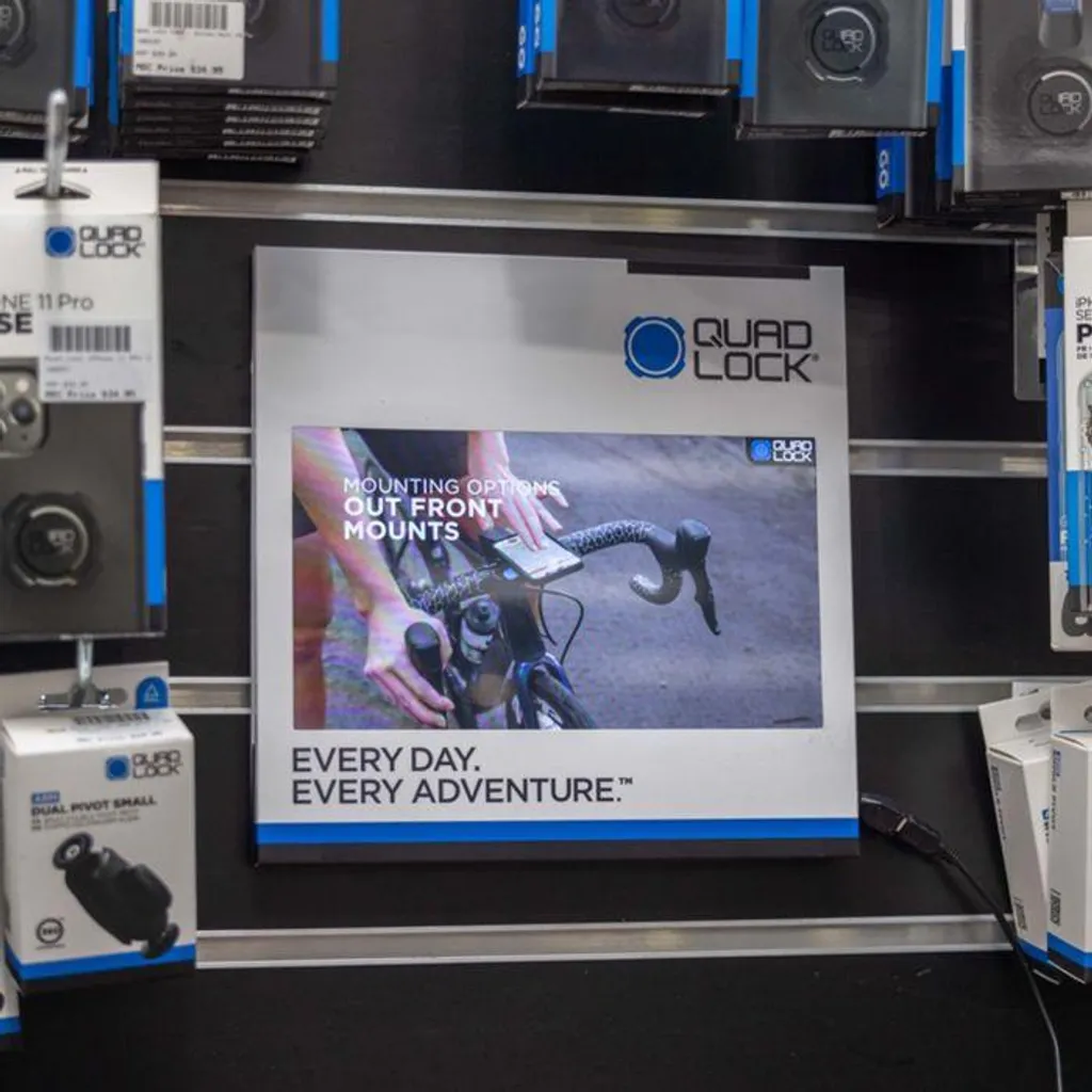 Quad Lock POP Counter Video Screen écran PLV interactif de comptoir - 2