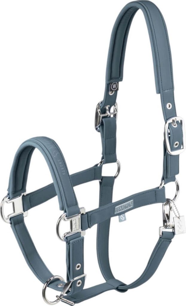 Eskadron Halfter Softshell Double Pin steel blue Classic Immagine del prodotto 