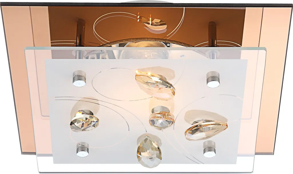 Lampada da Soffitto Globo 40412 Ayana Ambra E27 | Illuminazione Interni