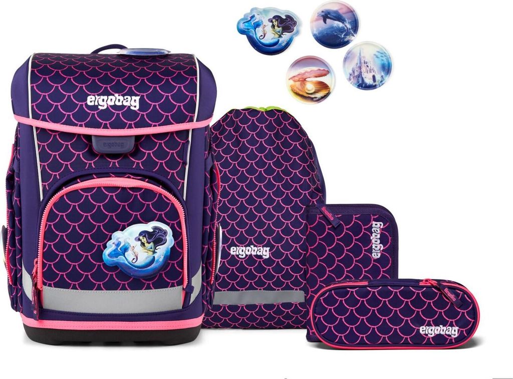 ergobag cubo light satchel set pearl diving bear Obrázek produktu 