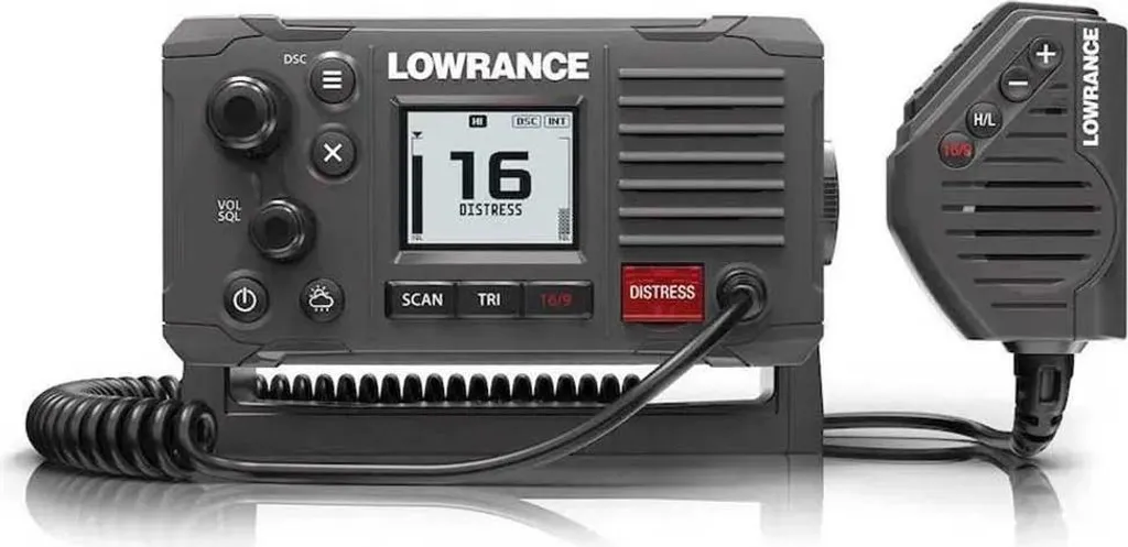 Radio marine Lowrance Link-6S VHF GPS pour navigation côtière sûre