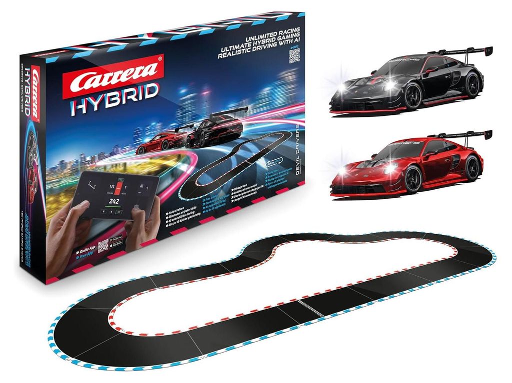 Carrera Hybrid Devil Drivers Hybrid Racebaan set Productafbeelding 