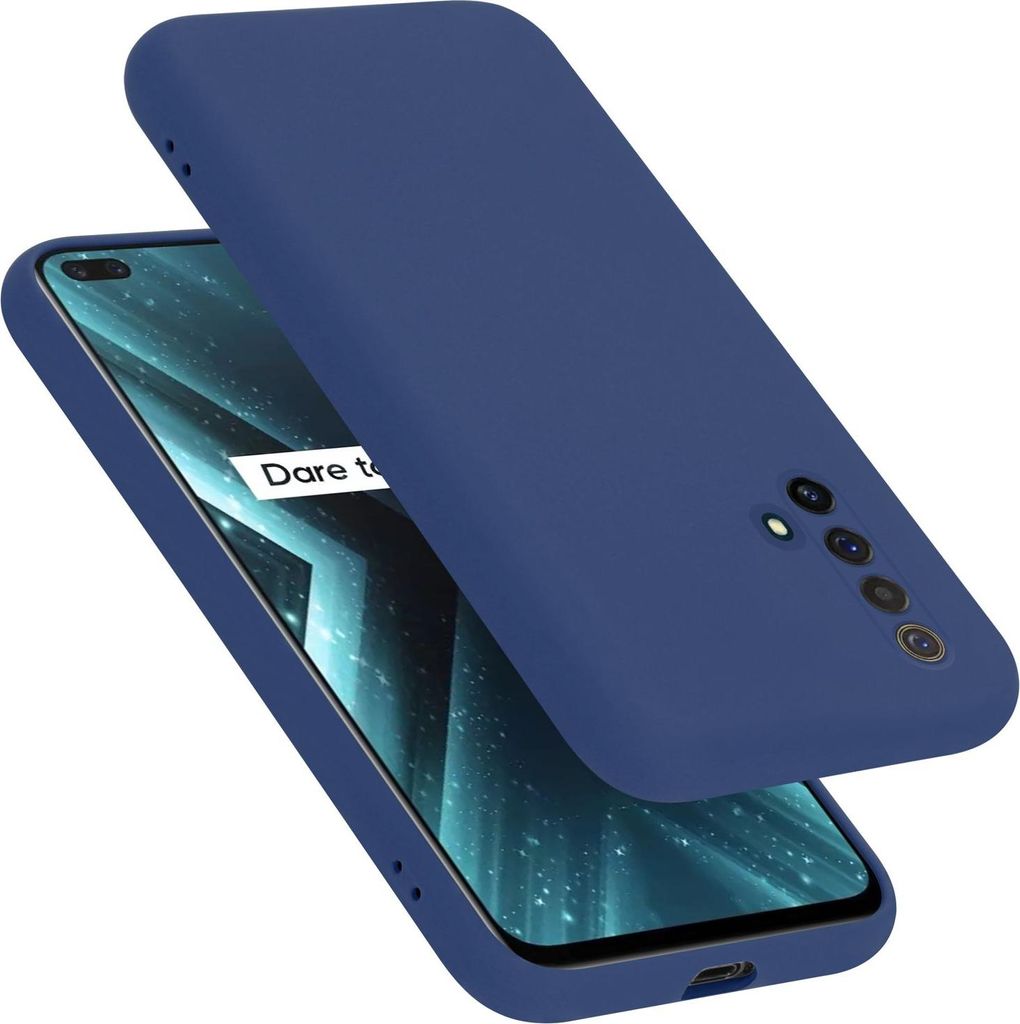 Cadorabo Hülle für Realme X3 / X3 SuperZoom / X50 5G Hülle Silikon Handyhülle Case aus flüssigem Silikon, Kratzfeste und stoßfeste Schutzhül...