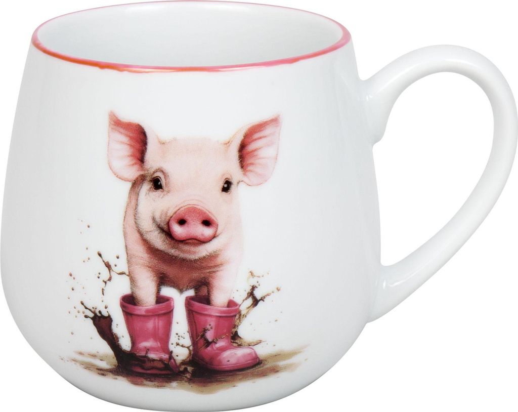 KÖNITZ Kuschelbecher Tapsiges Schweinchen