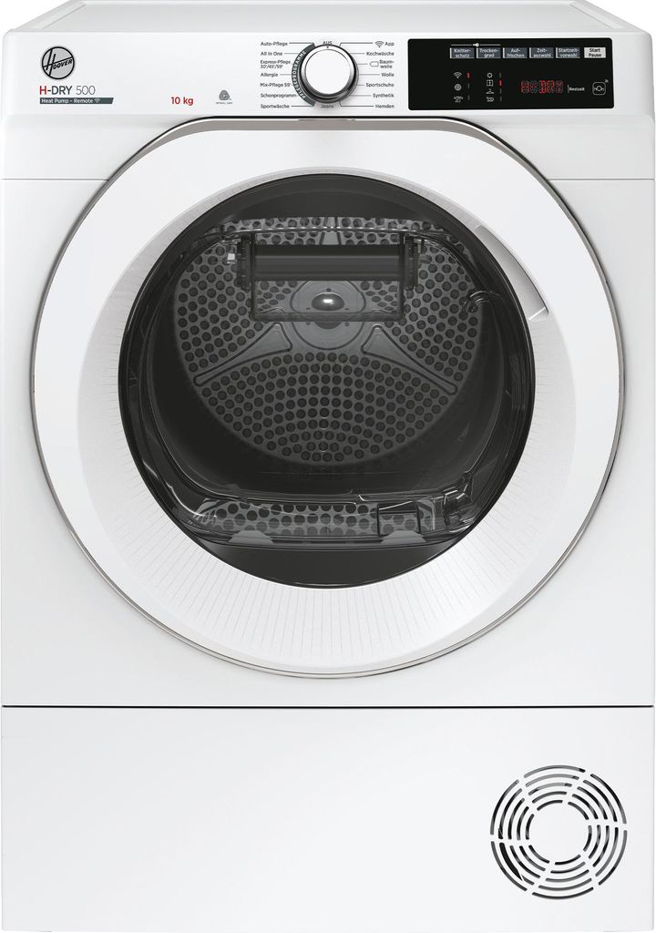 Hoover Wärmepumpentrockner 10kg 125L AquaVision H-DRY500 Produktbild 