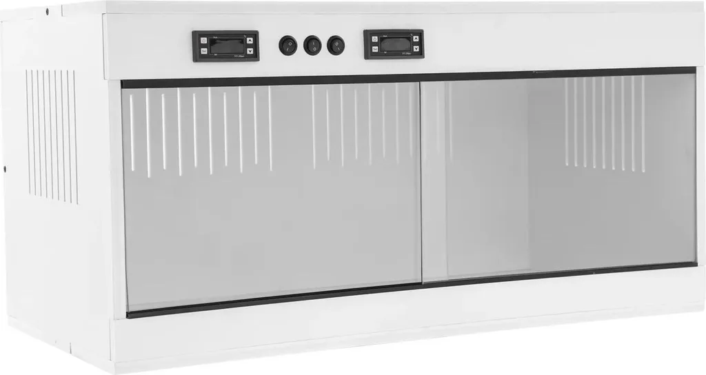 Terrarium pour reptiles 80x40x40 cm avec thermostat LCD et porte en verre
