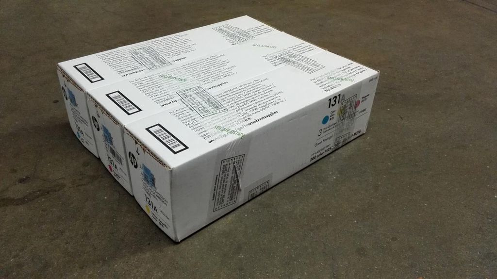 HP 131A 3er-Pack Cyan/Magenta/Gelb Original LaserJet Produktbild 