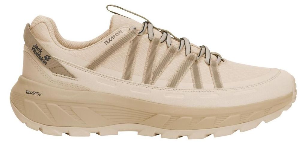 Jack Wolfskin Herren Wild Hike Texapore Low Wanderschuh oyster 45.5