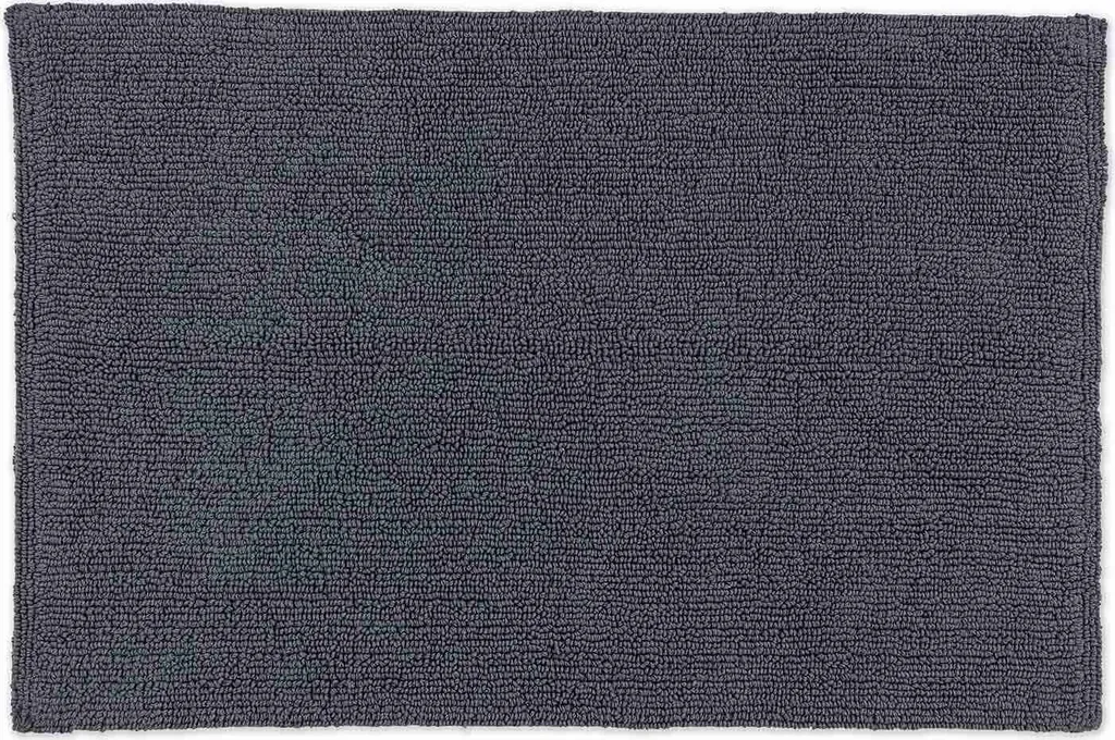 Tappetino Bagno Grigio Antracite 40x60 SCHÖNER WOHNEN Bahamas Uni