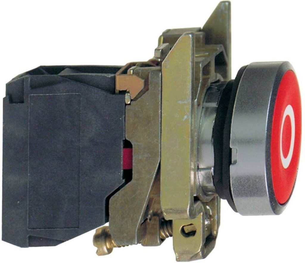 Schneider Electric XB4, Knopf, IP66, IK06, Klasse I, 30 mm, 52 mm