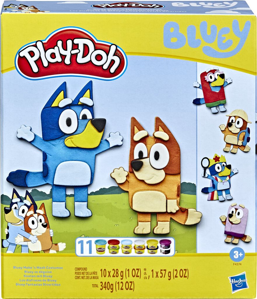 Play-Doh Bluey Make 'n Mash Kostýmy Plastelínová hracia Obrázok produktu 8