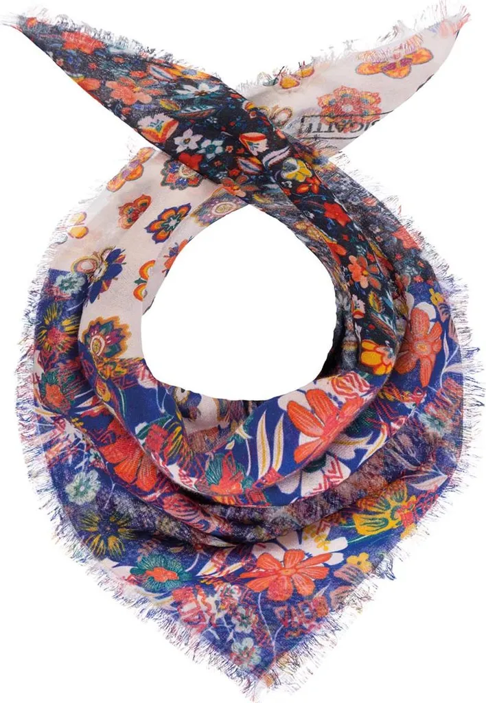 Sciarpa Passigatti Viola da Donna con Stampa: Foulard di Marca Online