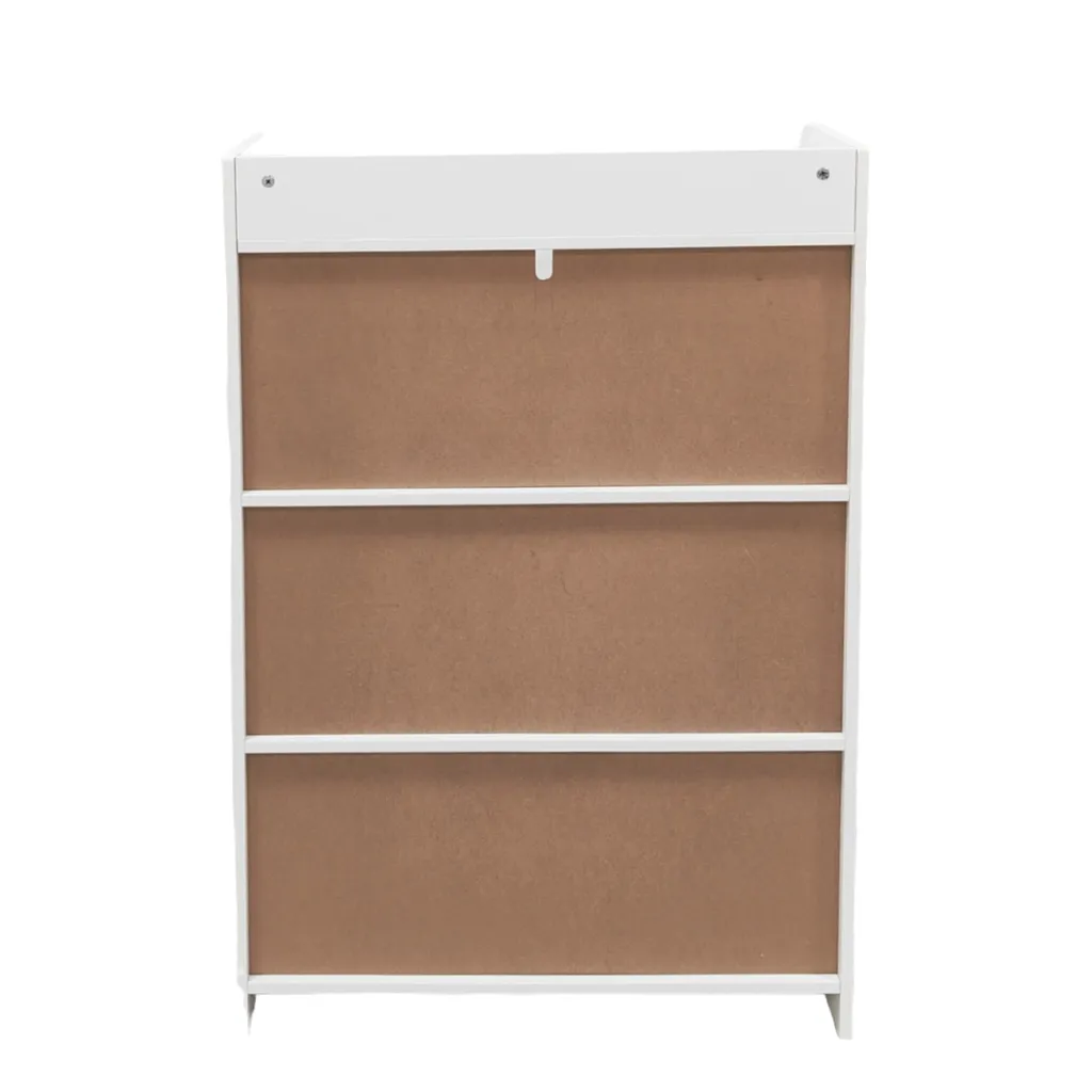 Étagère Stable Ginger Home Blanche pour Jouets - Sécurité Enfants 7 Cases