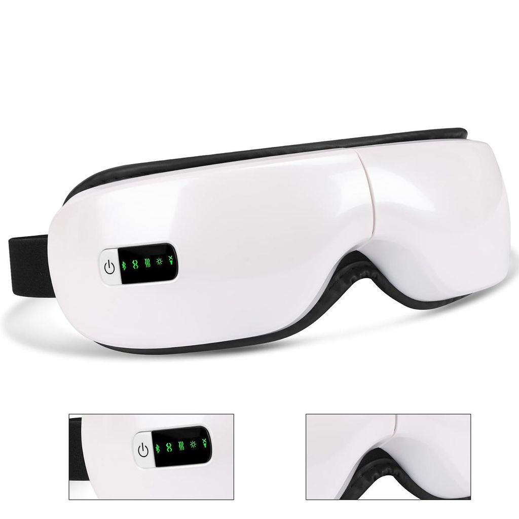 Beheiztes Augenmassagegerät,2000mAh Beheizte Augenmaske Mit Produktbild 