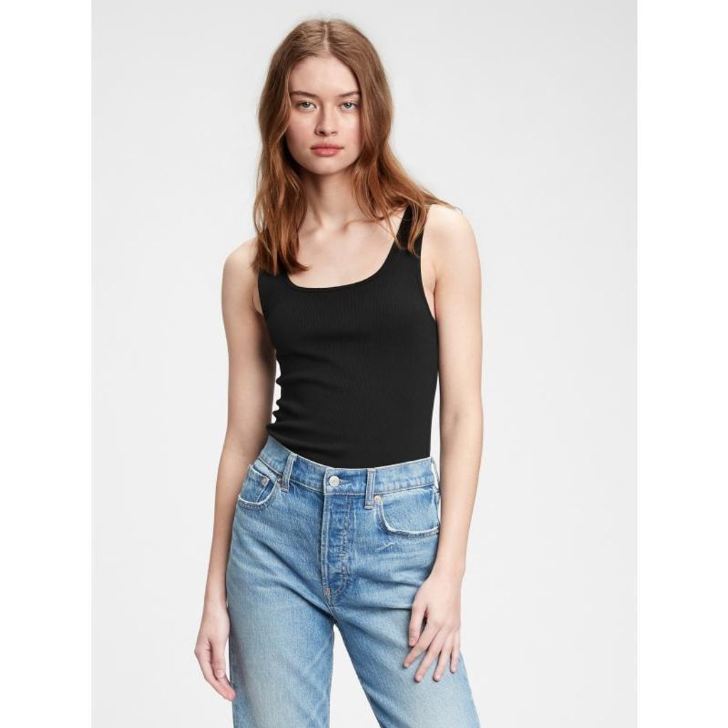 GAP Geripptes Tanktop 418366-01__XXS