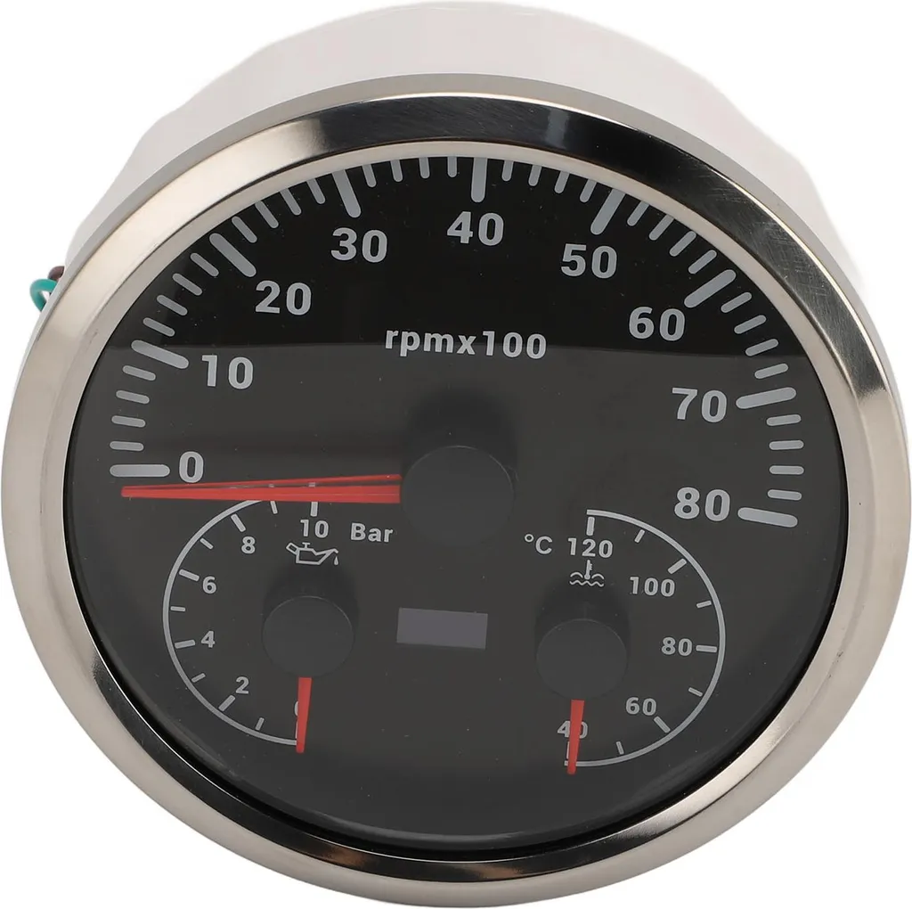 Strumento 3 in 1 Heavy-Duty 110mm Contagiri 8000 RPM 10 Bar