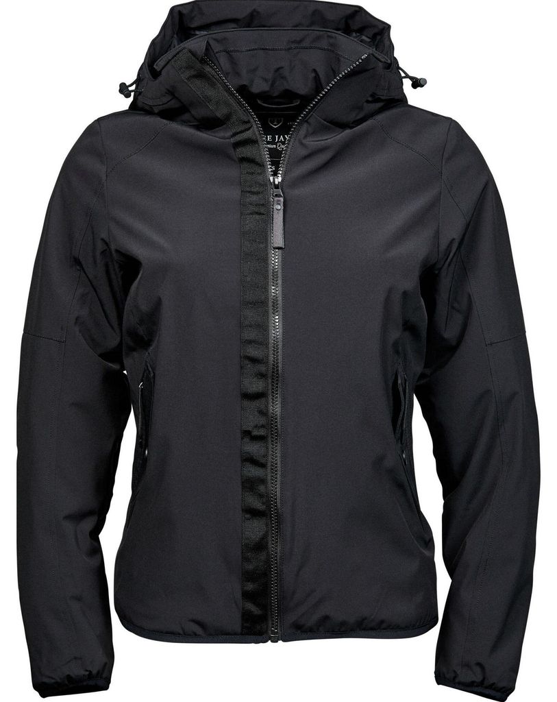 Tee Jays - "Urban Adventure" Steppjacke für Damen FK1372 (S) (Schwarz)