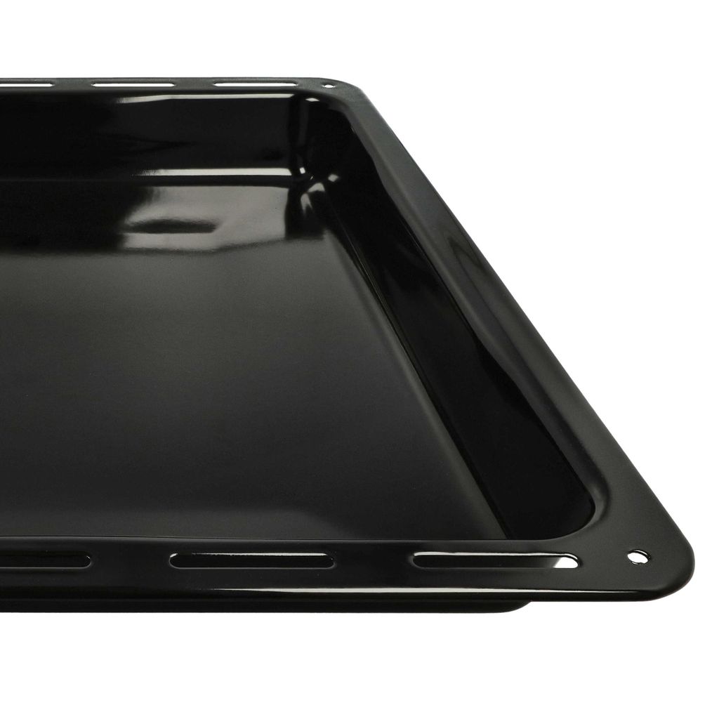 Vhbw Teglia Da Forno Antiaderente Sostitutiva Per Zanker KOUxxxxxx – Dimensioni 42,2x37,6x2 Cm, Smaltata, Lavabile In Lavastoviglie, Nero