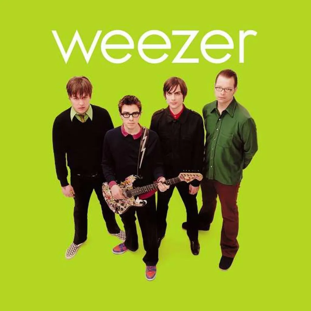 Weezer Album Vert Vinyle - Édition Standard LP Coloris Vert Officiel
