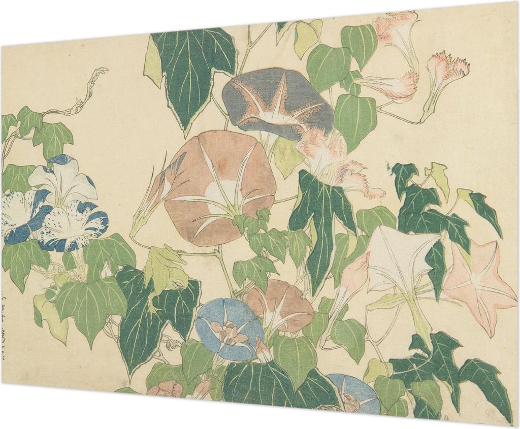 Wandtapete - Dekorative Tapete für Wohnzimmer - Tapetenfolie für Wanddekoration - 208x146 cm - Florale Eleganz