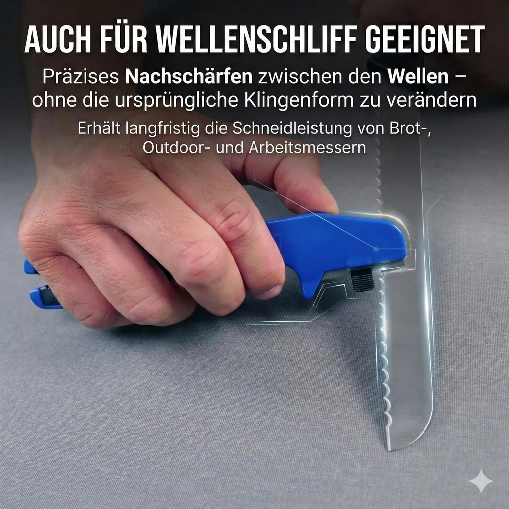 Set Affila Coltelli e Forbici Blitzschärfer: Sicurezza in Cucina - 3