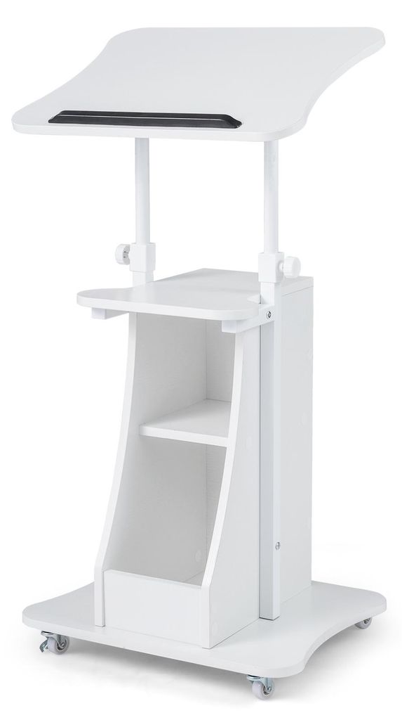 Pult mówcy COSTWAY z regulacją wysokości (72–112 cm) – pult Zdjęcie produktu 