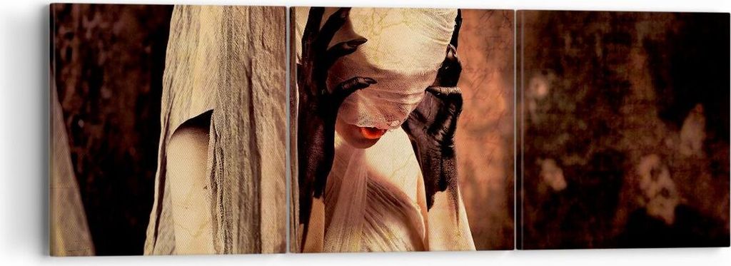 Bild auf Leinwand - Leinwandbild - Hände Bandage Art. - 90x30cm - Wand Bild - Wanddeko - Wandbilder - Leinwanddruck - Bilder - Kunstdruck - Wandde...