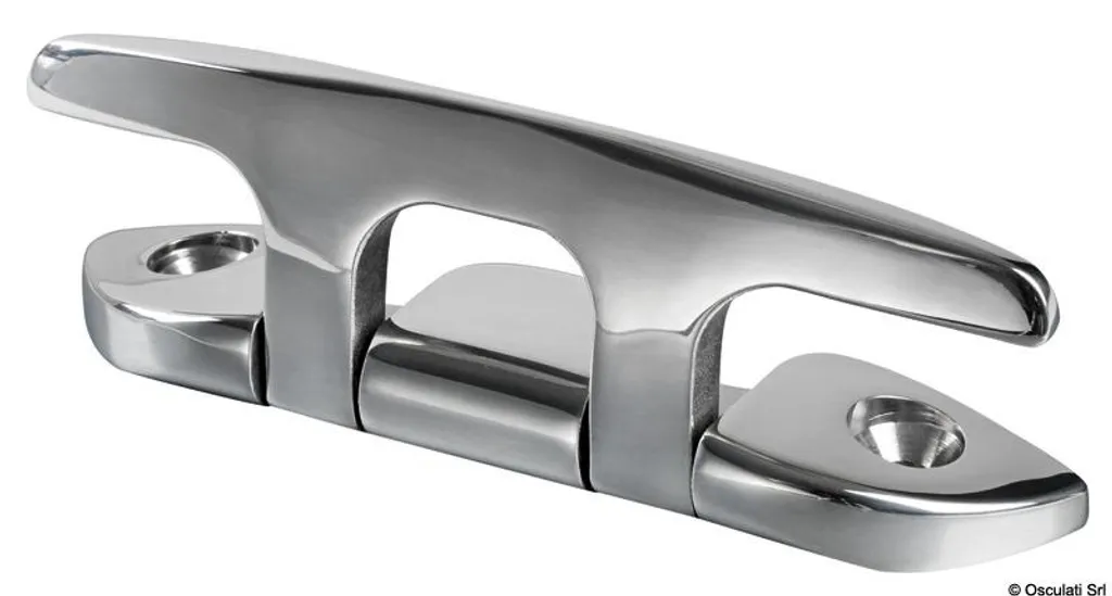 Taquet amarrage plat 166mm Osculati pour sécuriser votre bateau au port