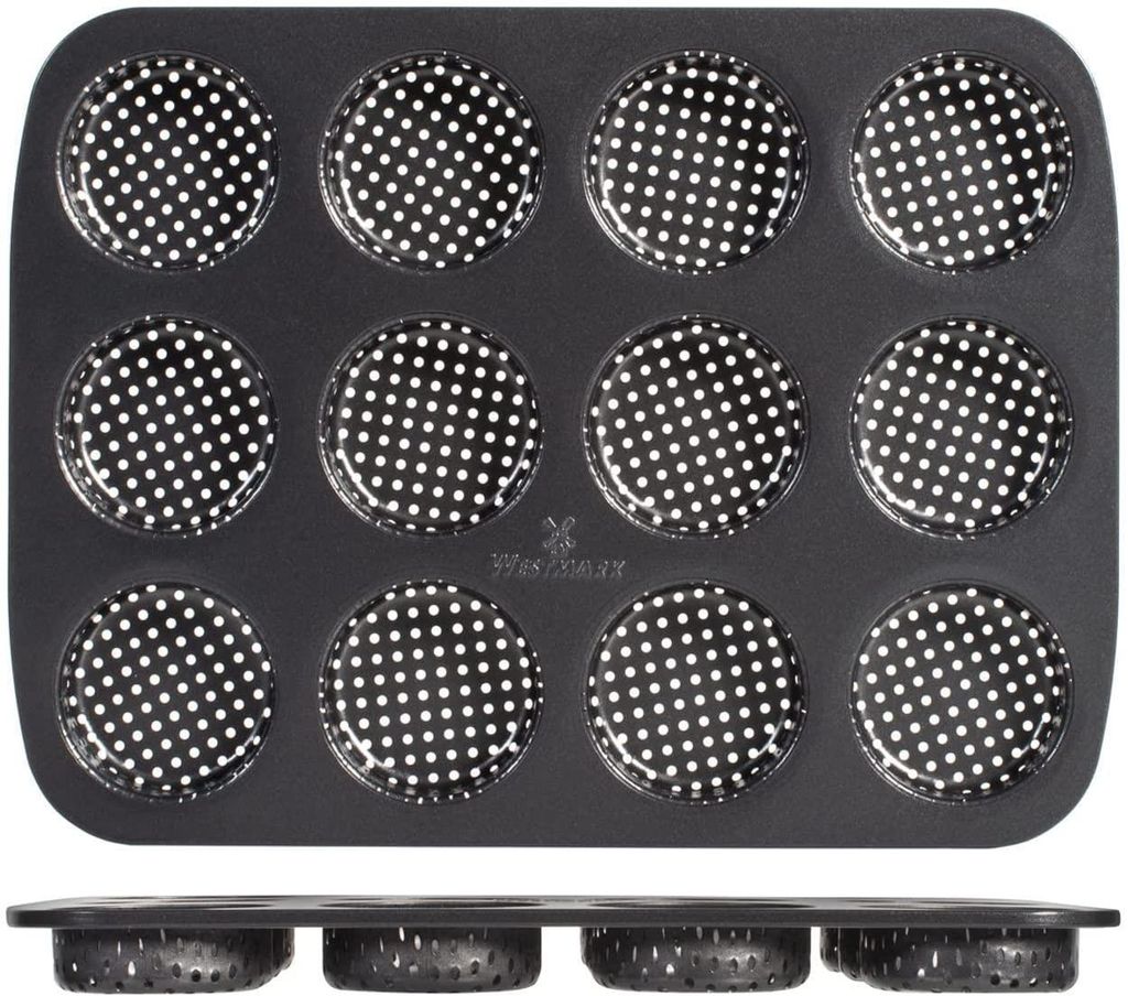 WESTMARK Mini-Burger Bun Backblech 12 Nester 1 Stck. 105667 Zdjęcie produktu 