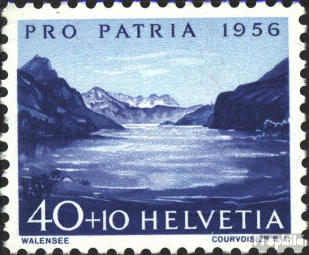 Briefmarken Schweiz 1956 Mi 631 gestempelt Pro Patria