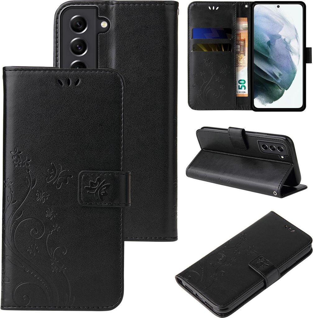 Handyhülle für Samsung Galaxy S21 Floral Blumen Produktbild 