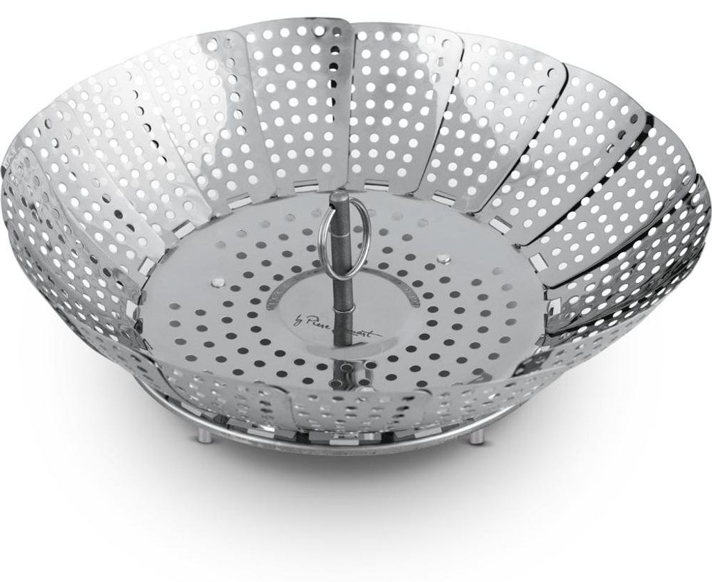 LAMART LT7049 Vaporiera pieghevole in acciaio inox per la Immagine del prodotto 