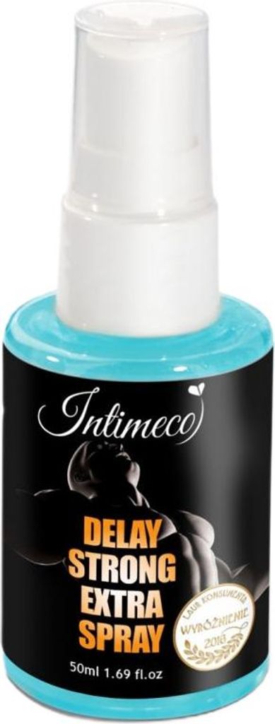 Intimeco Verzögerungsspray Extra Stark - Intimpflege Spray zur Verlängerung der Ausdauer, 50 ml