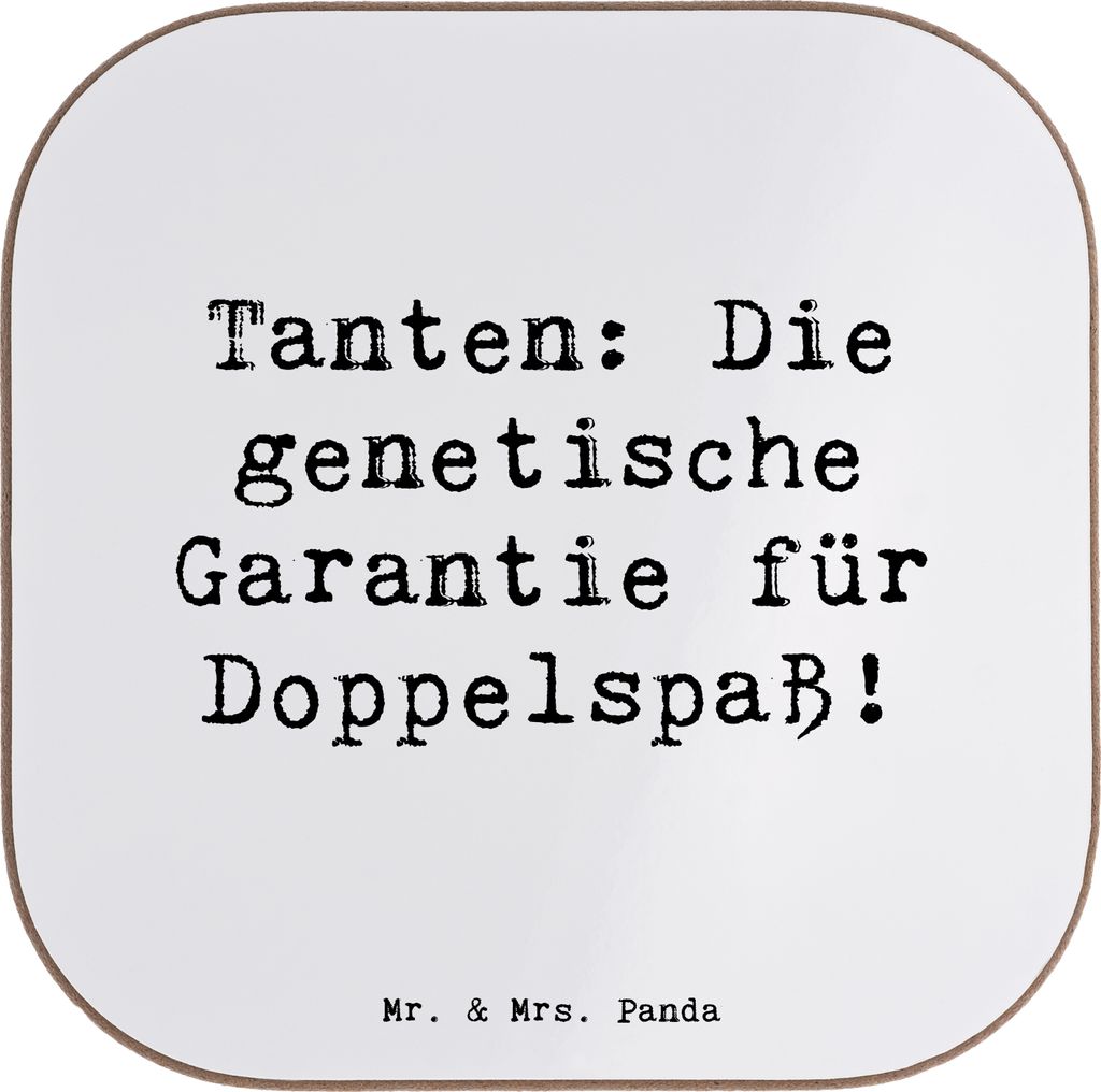 Mr. & Mrs. Panda untersetzer personalisiert Tanten Produktbild 