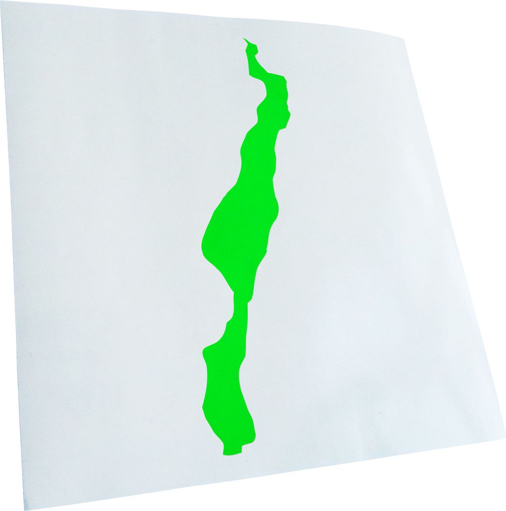 hauptsachebeklebt Kiwistar - Autoaufkleber - Königssee - Deutschland - See Heckscheibe - Aufkleber für Auto Kfz Fahrrad, LKW, Truck Mofa