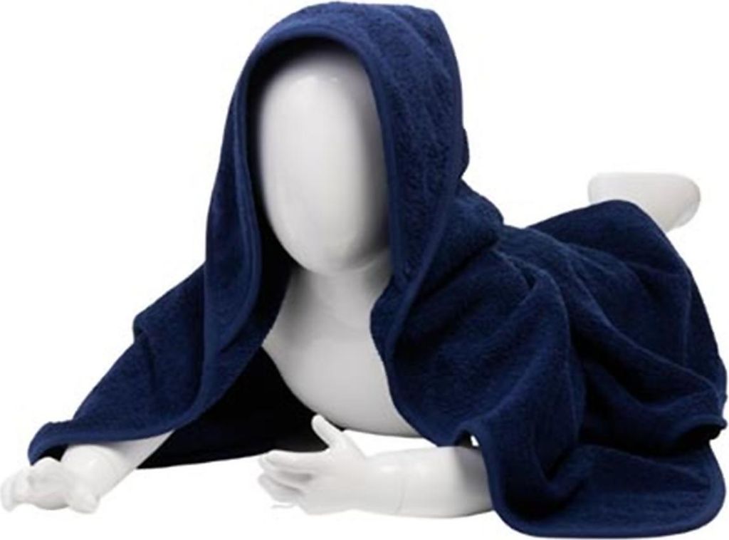 A&R 032.50 | Baby Hooded Towel / 75 x 75 cm - Farbe: French Navy/French Navy/French Navy - Größe: 75 x 75 cm