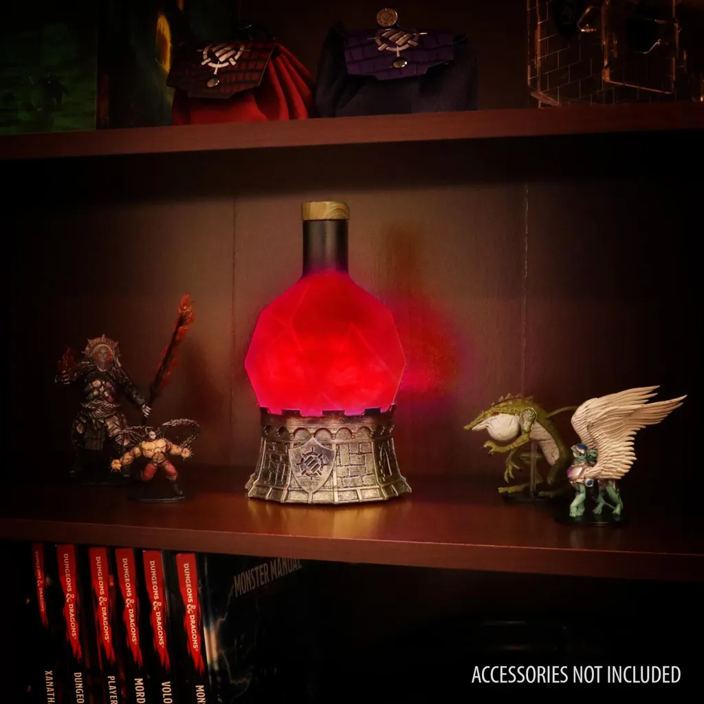 Améliorez votre setup de Jeu RPG avec la Lampe Élixir de Magicien Rouge