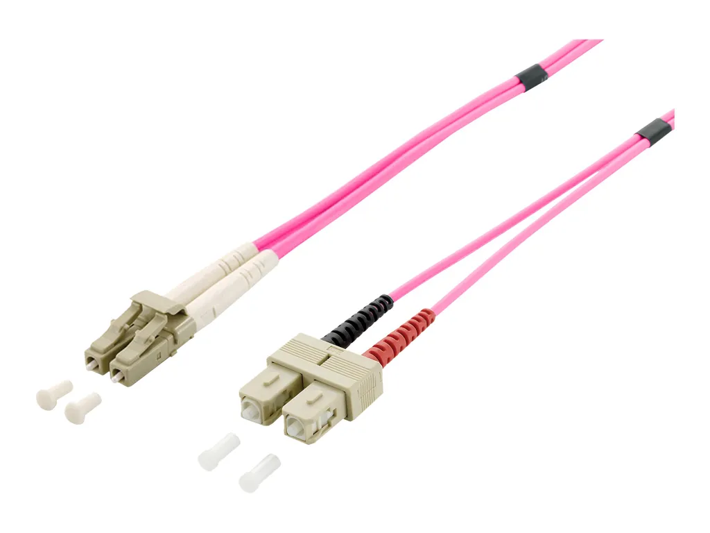 Equip 255531 Cavo Fibra 1m LC SC OM4 - Qualità Professionale