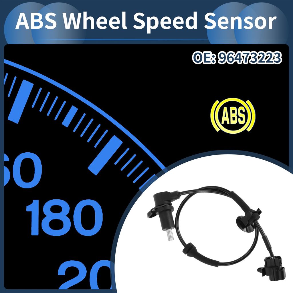 ABS Raddrehzahlsensor hinten rechts ABS Sensor Antiblockiersystem Sensor Nr. 96473223 für Chevrolet Aveo 2004-2011