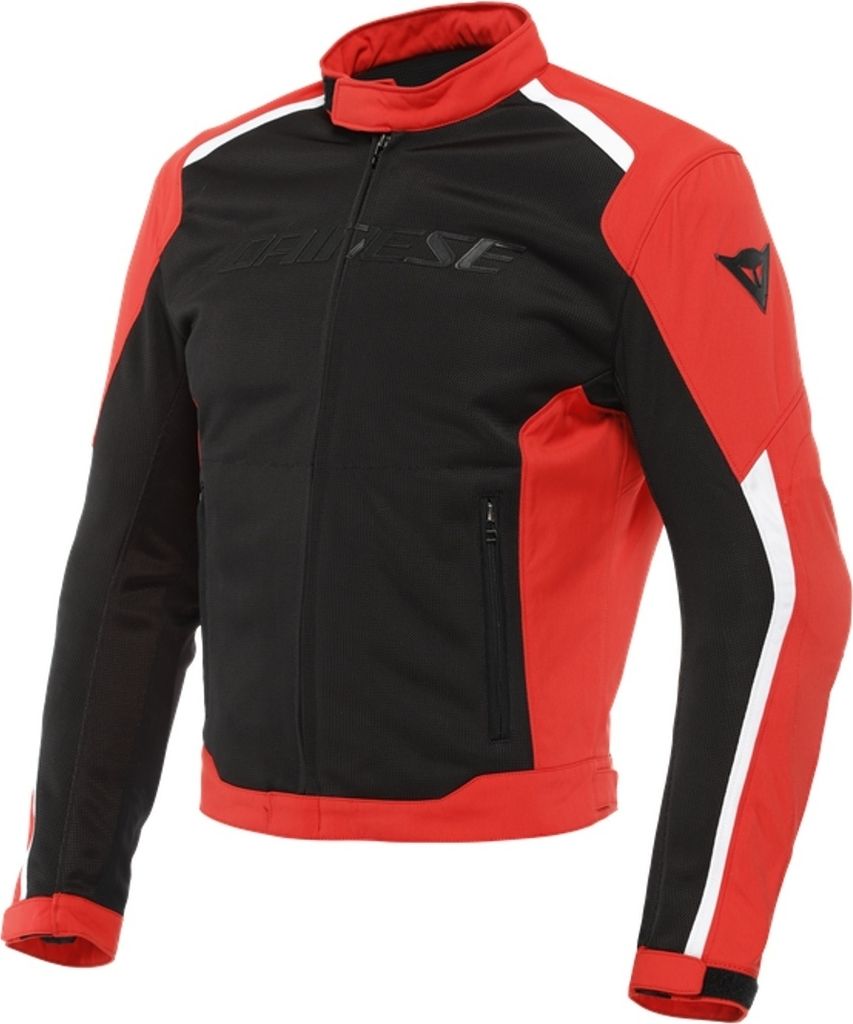 Dainese Hydraflux 2 Air D-Dry Motorrad Textiljacke, schwarz/rot, 52