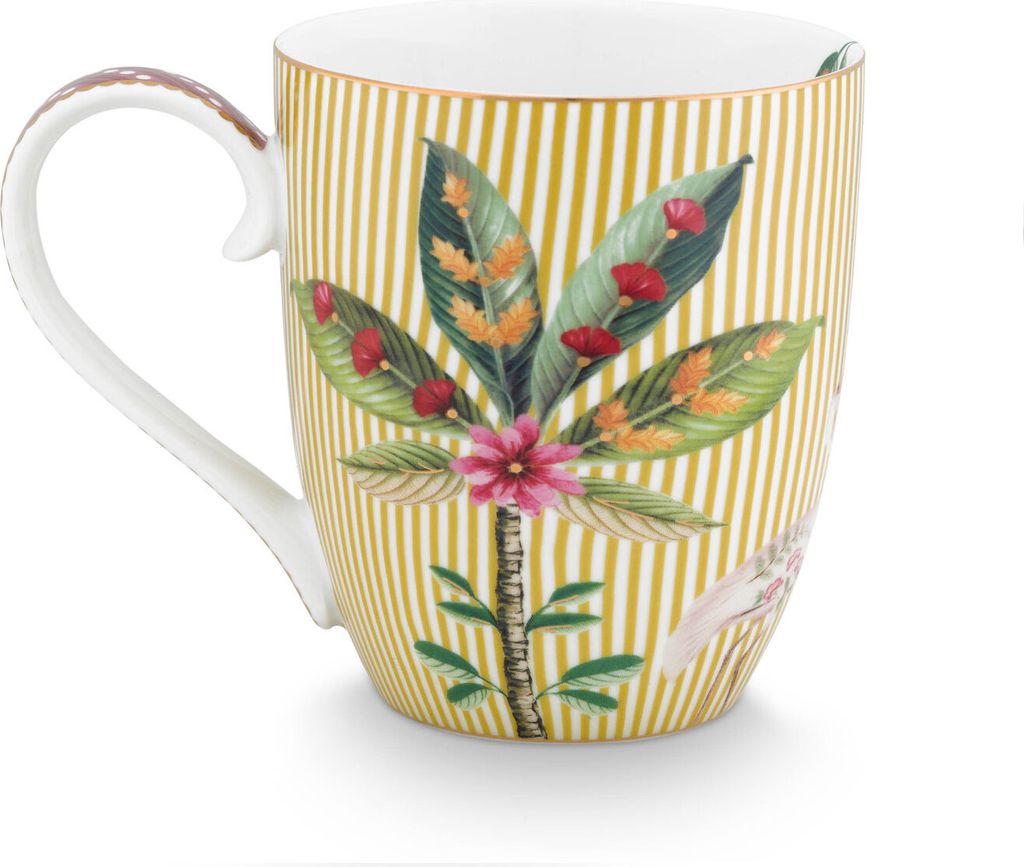 PIP STUDIO La Majorelle Henkelbecher XL gelb 0,45 l Produktbild 