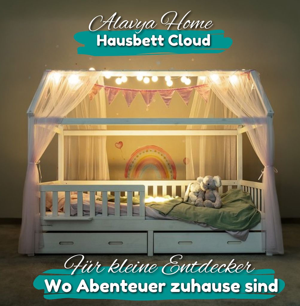 Alavya Home® Betthimmel Hausbett Deko Set Mit | Kaufland.de