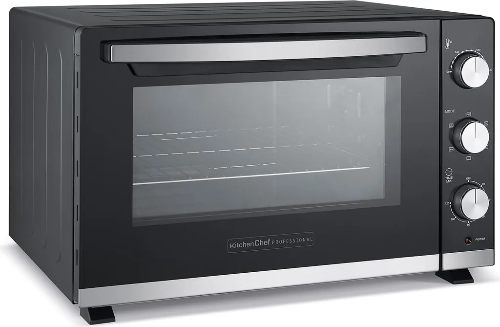 Four multifonction chaleur tournante 46L Kitchen Chef KC-FOUR46 noir
