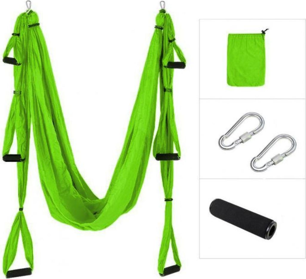 Hamak Aerial Yoga MASTER - zelený Obrázok produktu 