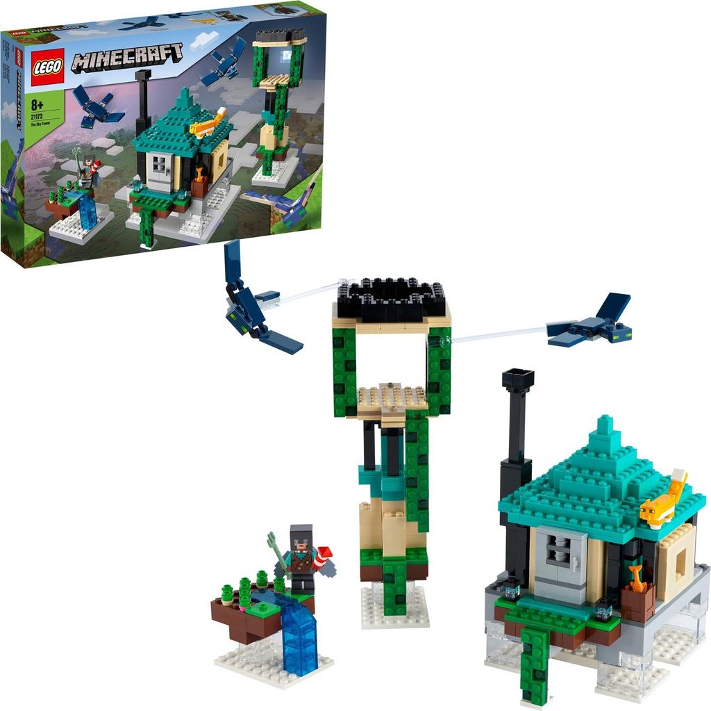 LEGO Minecraft Věž v oblacích, Sada na stavění, 8 rok/roky, Obrázek produktu 