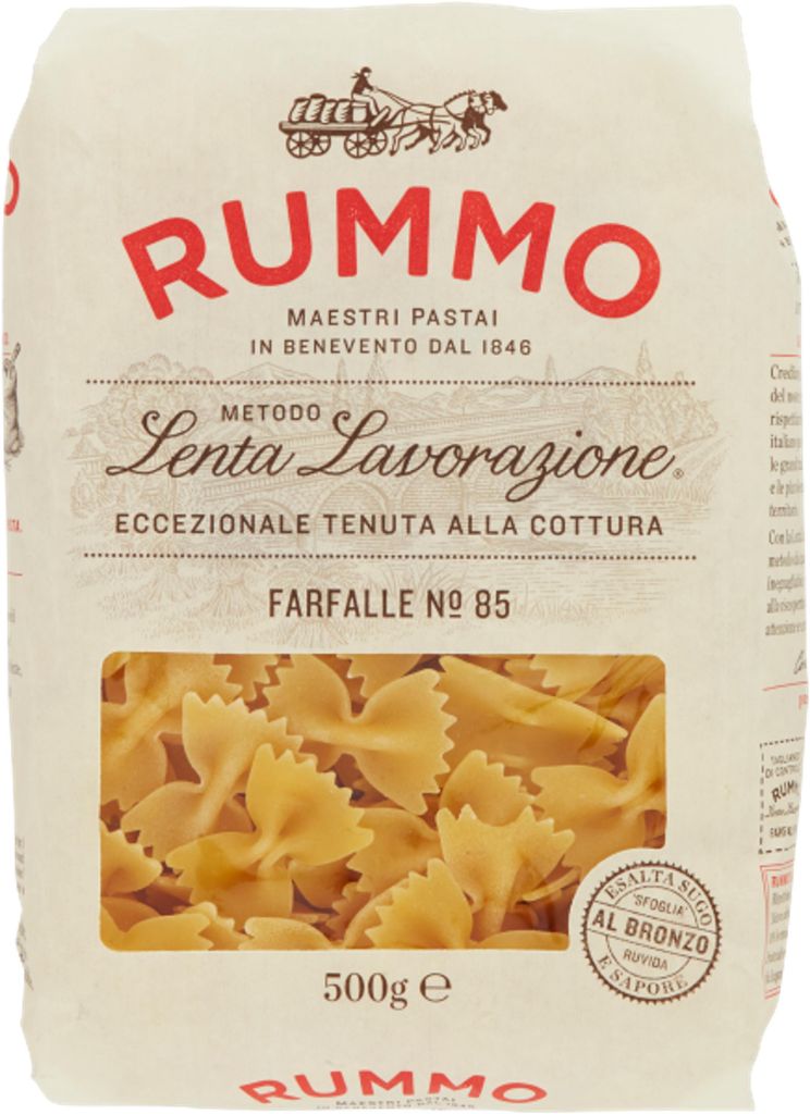Rummo Farfalle No. 85 - Pasta aus Hartweizengrieß Produktbild 