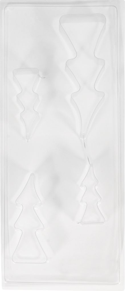 Rayher PET Gießform Tannenbaum, Tiefe bis 3cm 8-16cm, Tiefe Produktbild 